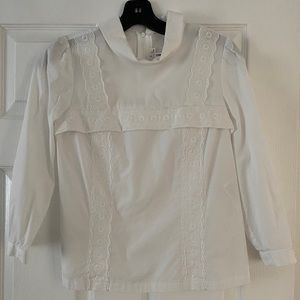 Comme des Garçons Comme des Garçons White Poplin
